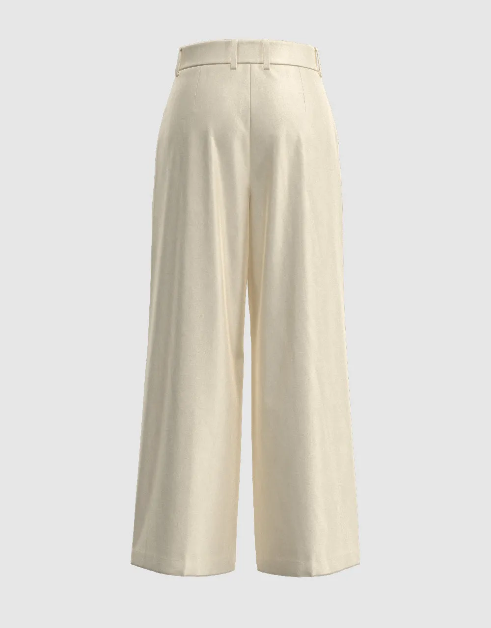 Wide-Leg Pants sold by Urban Revivo product image thumbnail 3