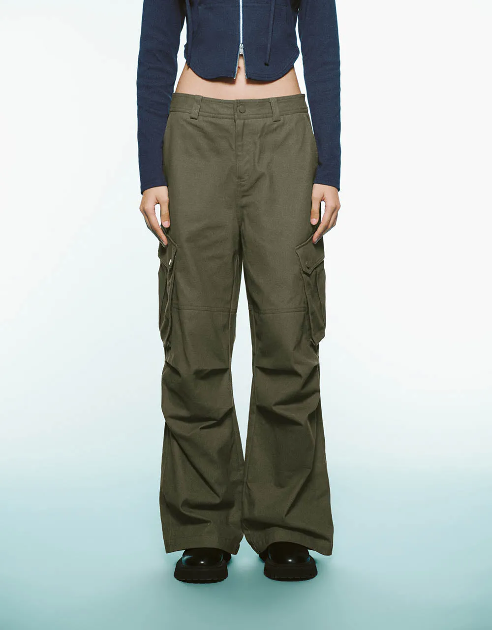 Wide-Leg Pants sold by Urban Revivo product image thumbnail 2