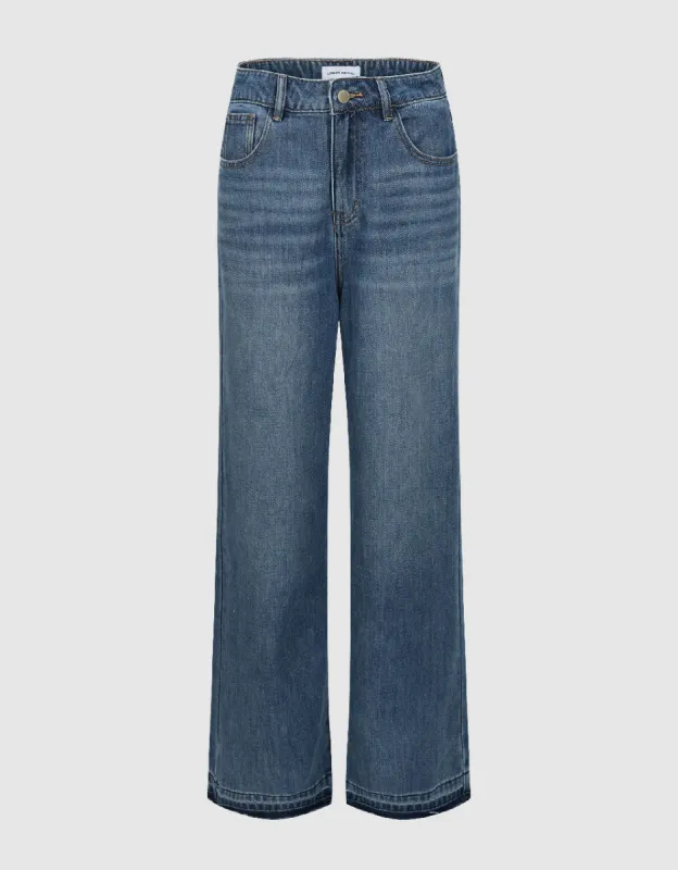 Wide-Leg Jeans sold by Urban Revivo