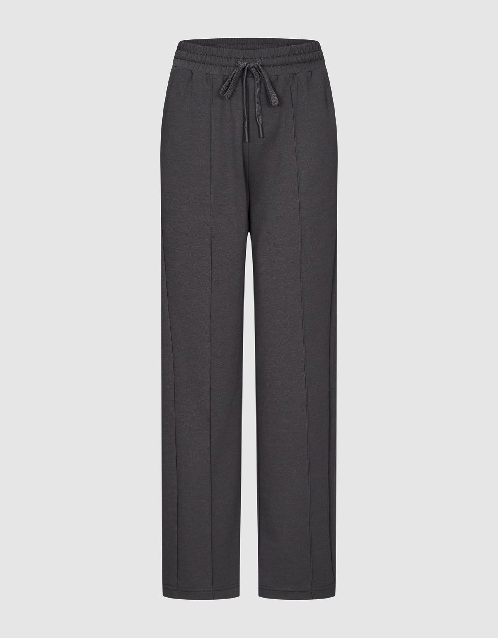 Drawstring Waist Knitted Straight Pants sold by Urban Revivo