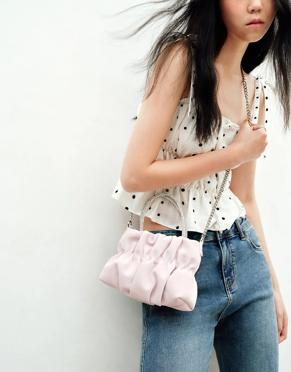 Square-Cut Collar Cami Top sold by Urban Revivo product image thumbnail 3