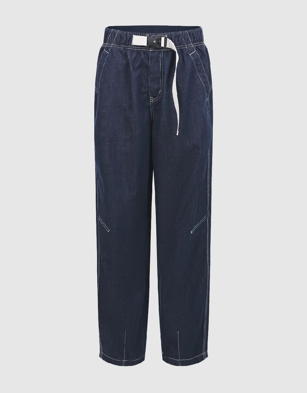 Carrot Fit Jeans With Belt sold by Urban Revivo