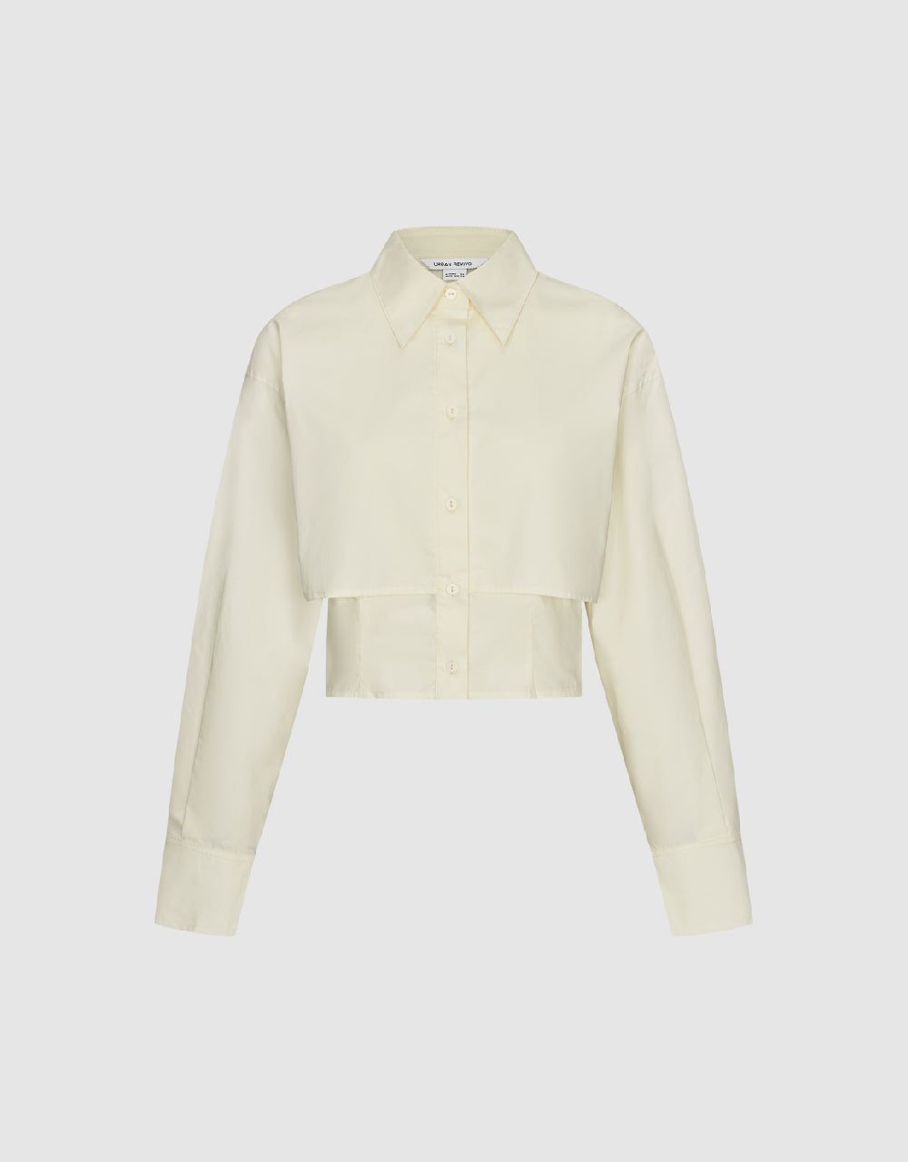 Straight Lapel Shirt sold by Urban Revivo product image thumbnail 2
