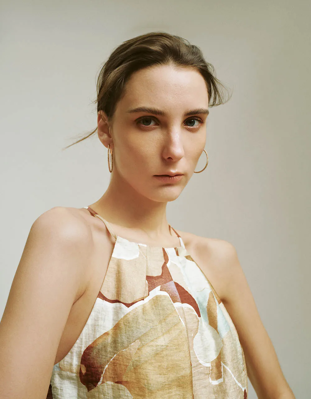 Printed Halter Neck Cami Top sold by Urban Revivo product image thumbnail 4