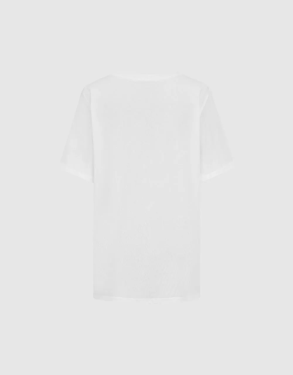 Letter Printed Crew Neck T-Shirt sold by Urban Revivo product image thumbnail 5