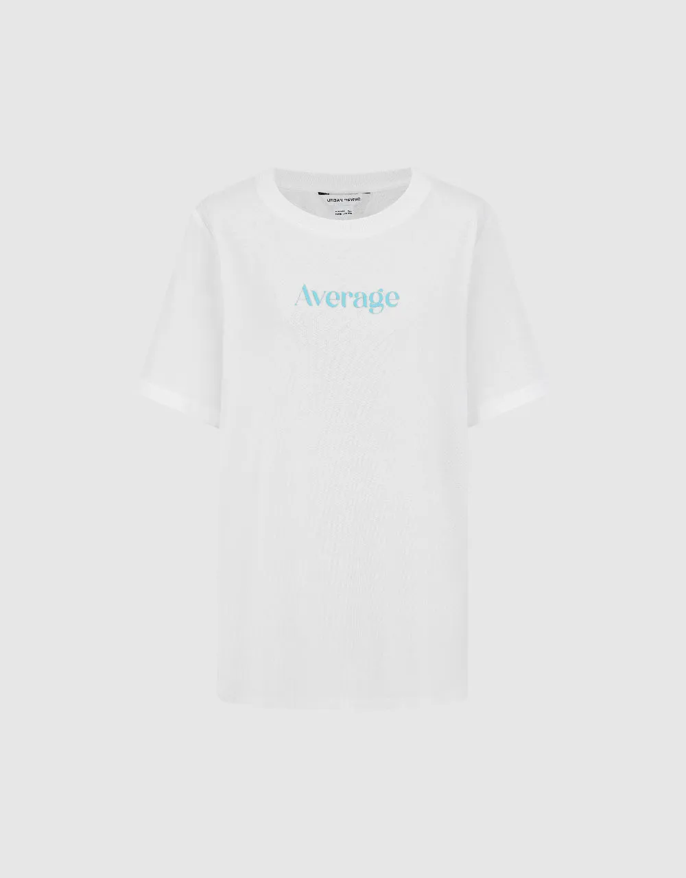 Letter Printed Crew Neck T-Shirt sold by Urban Revivo