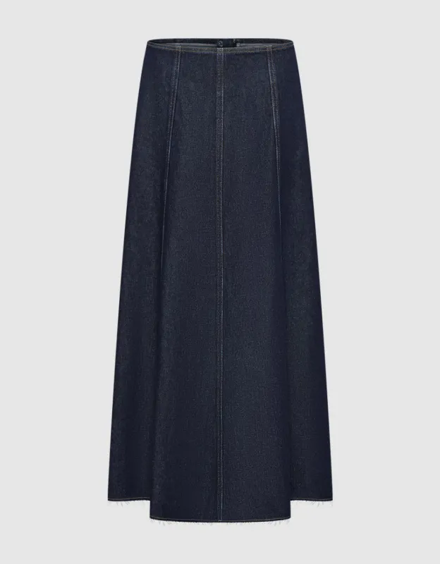 Midi Denim Skirt sold by Urban Revivo