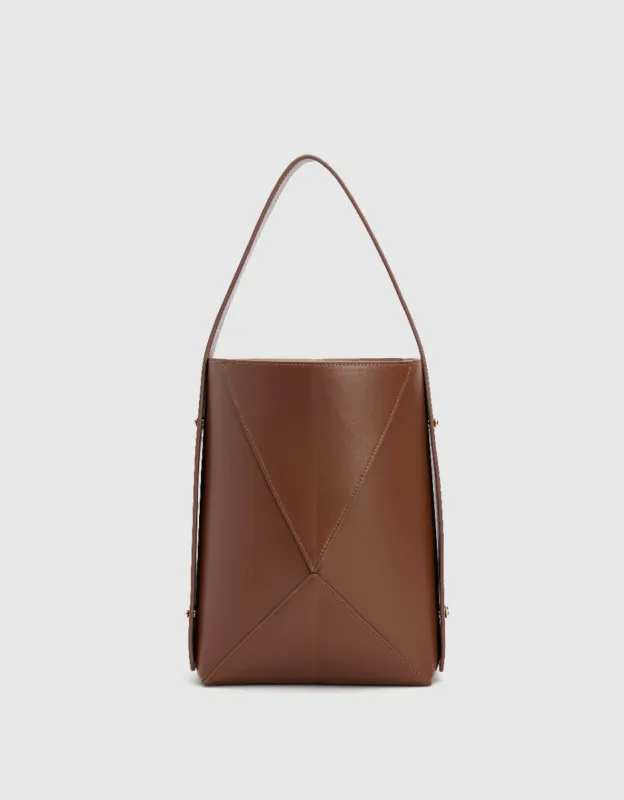 2 In 1 Vegan Leather Shoulder Bag sold by Urban Revivo