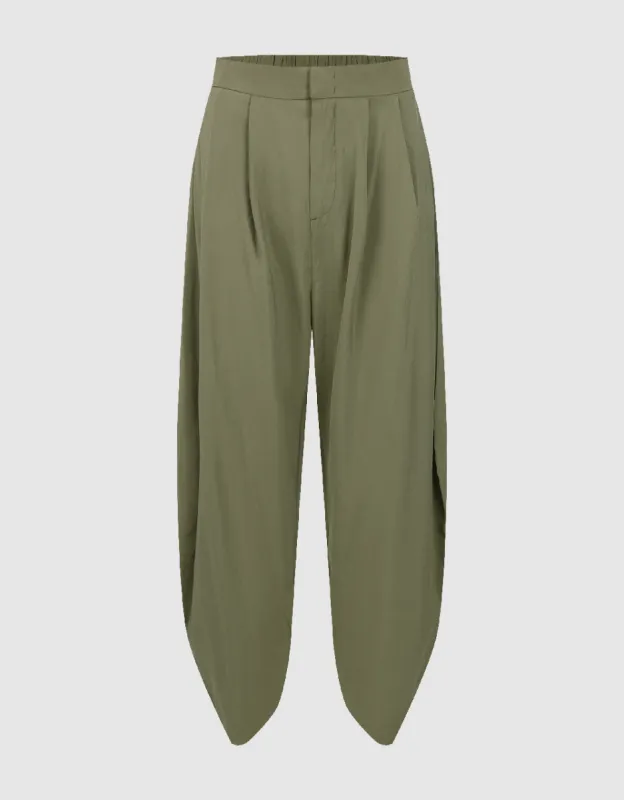 Loose Carrot Fit Pants sold by Urban Revivo