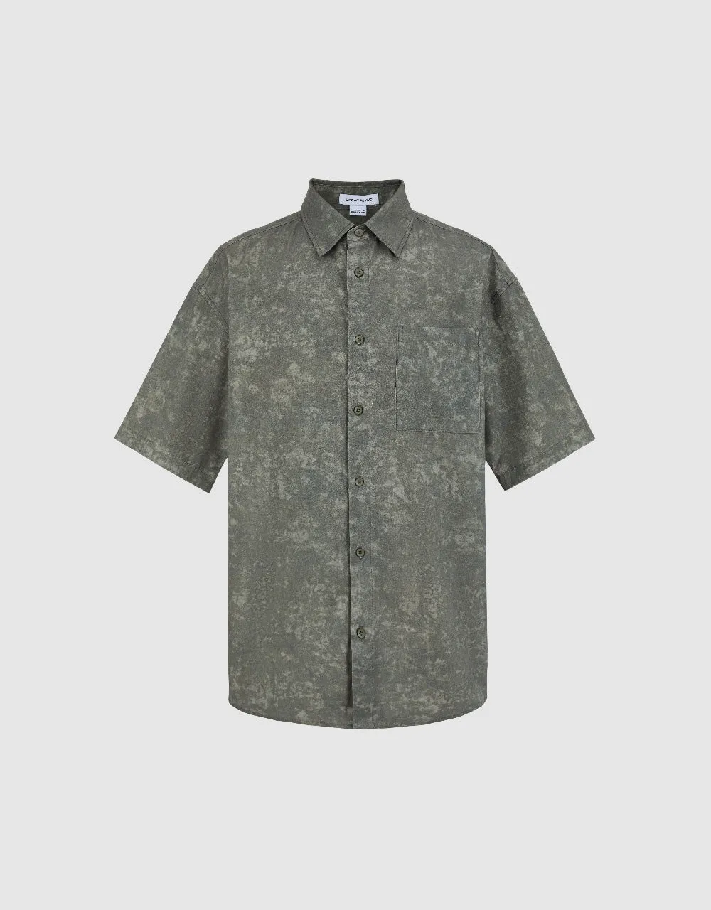 Printed Button Up Loose Shirt sold by Urban Revivo product image thumbnail 2