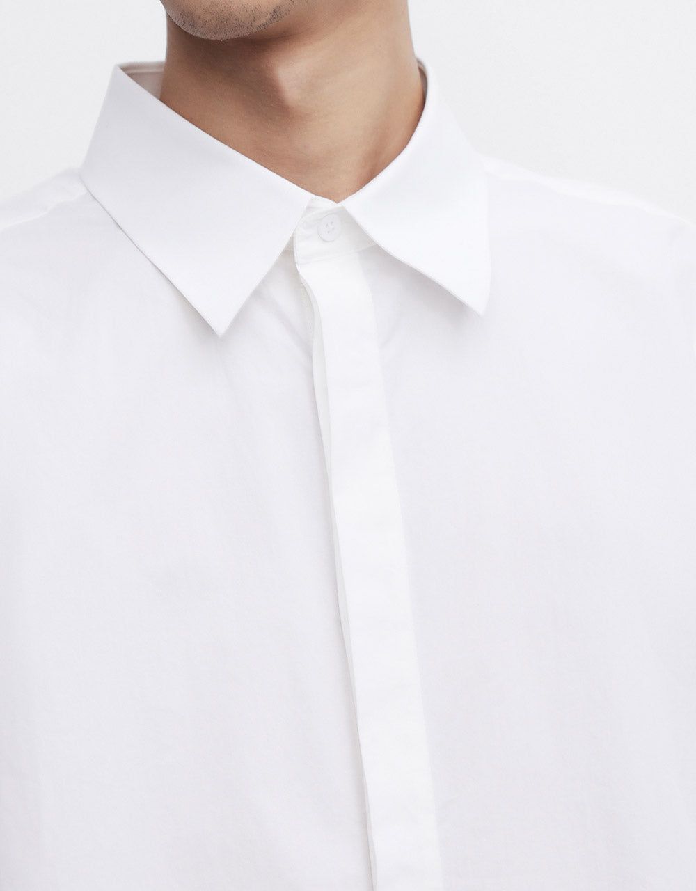 Plain Long Sleeve Shirt sold by Urban Revivo product image thumbnail 5
