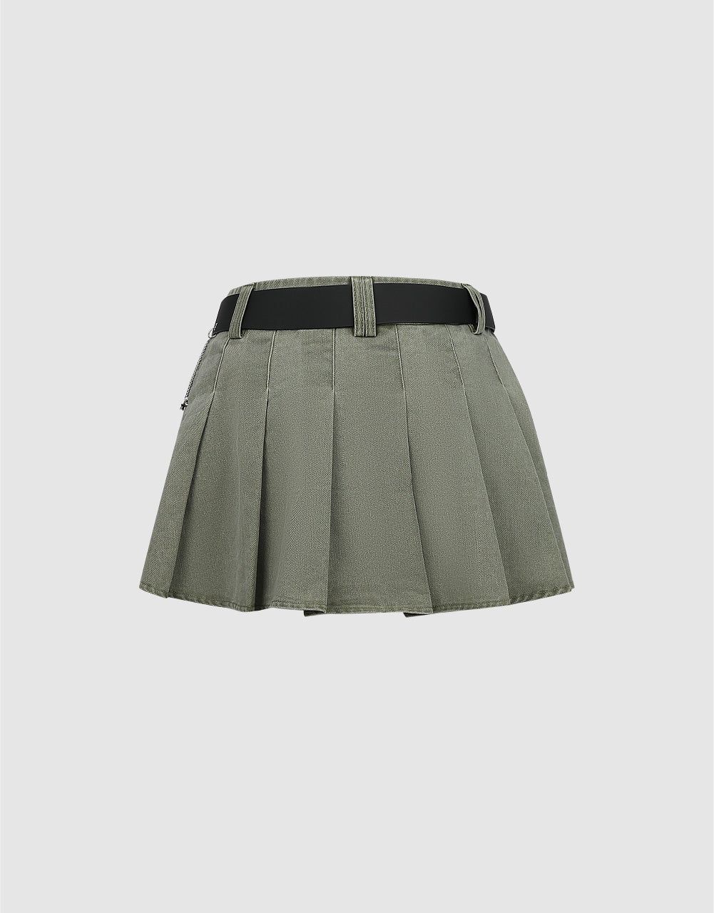 Mini A-Line Skirt With Belt sold by Urban Revivo product image thumbnail 3