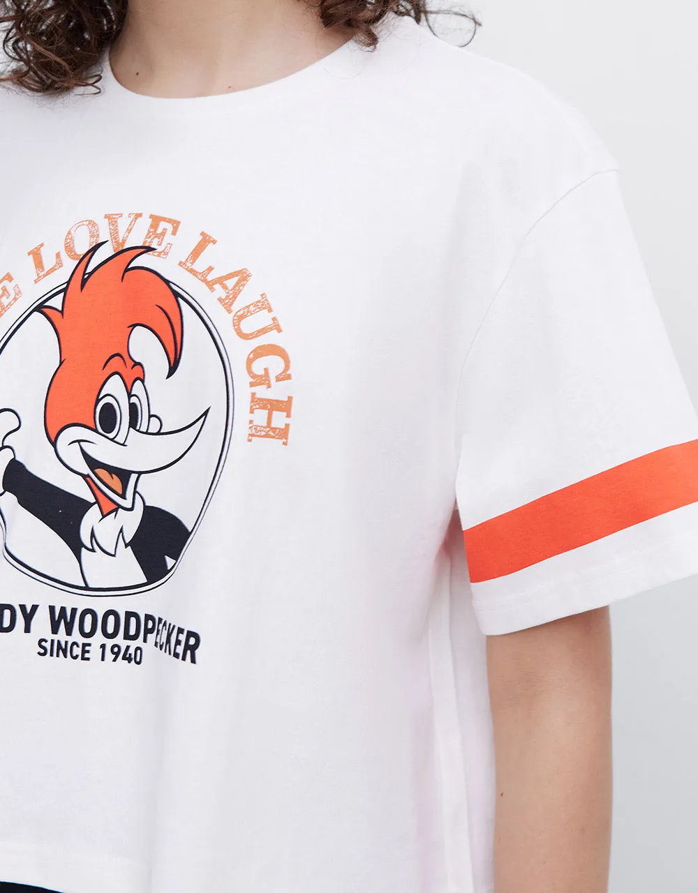 Woody Woodpecker Crop T-Shirt sold by Urban Revivo product image thumbnail 3