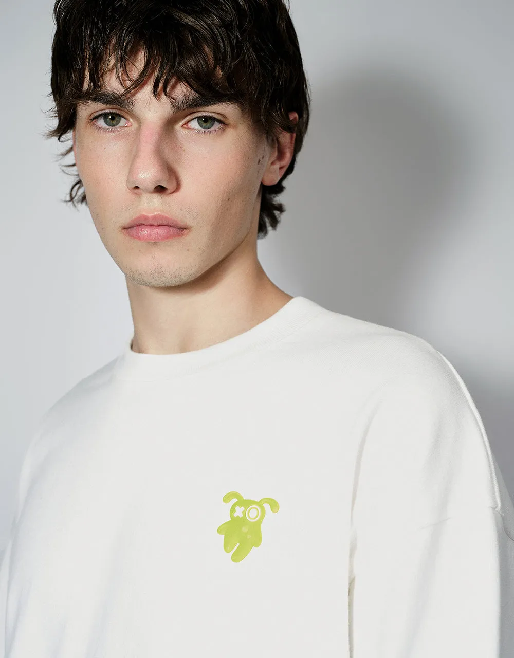 Cartoon Embossed Crew Neck Sweatshirt sold by Urban Revivo product image thumbnail 4