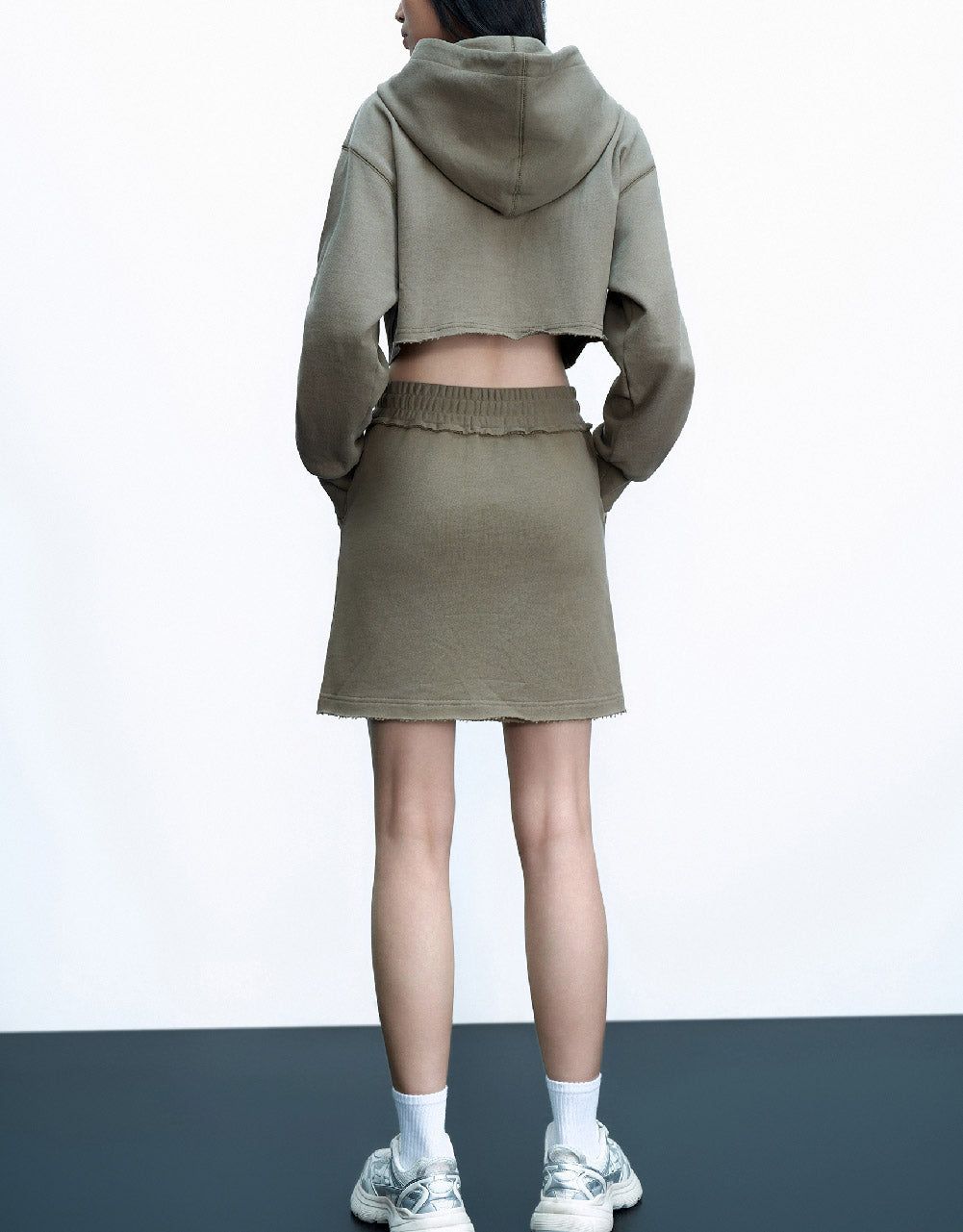 Drawstring Waist Mini Straight Skirt sold by Urban Revivo product image thumbnail 5