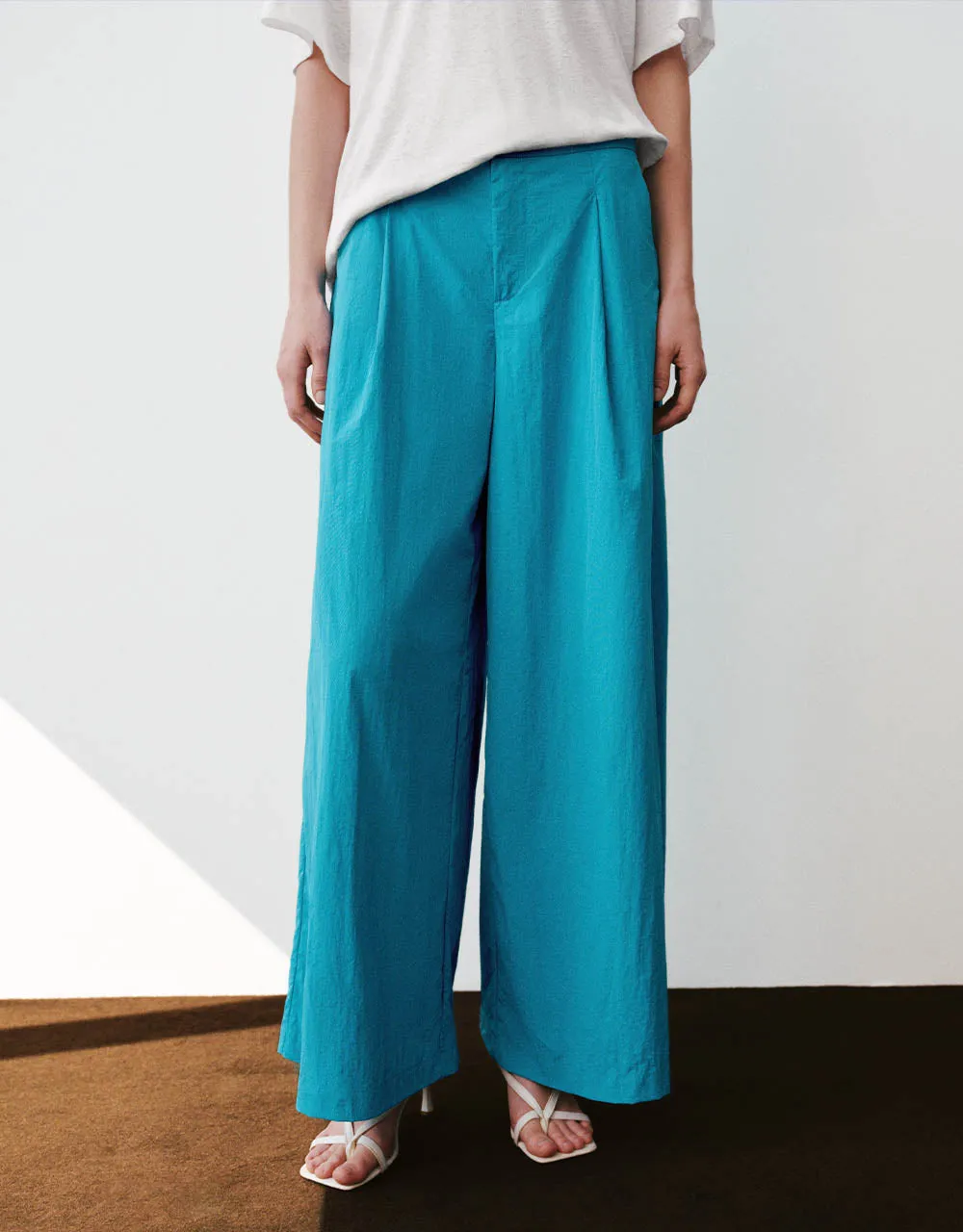 Wide-Leg Pants sold by Urban Revivo product image thumbnail 3
