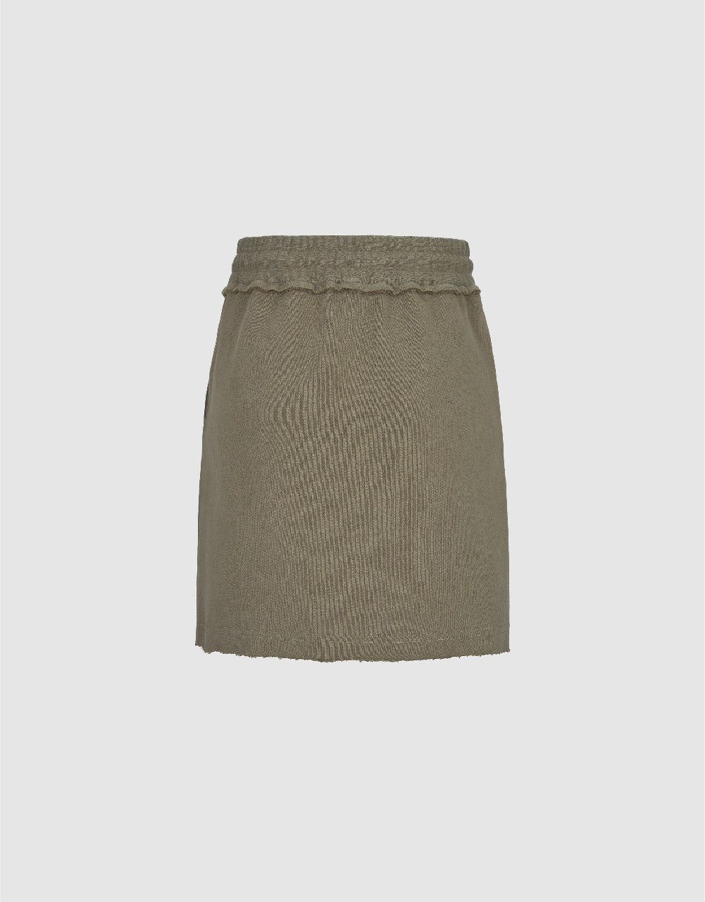 Drawstring Waist Mini Straight Skirt sold by Urban Revivo product image thumbnail 3
