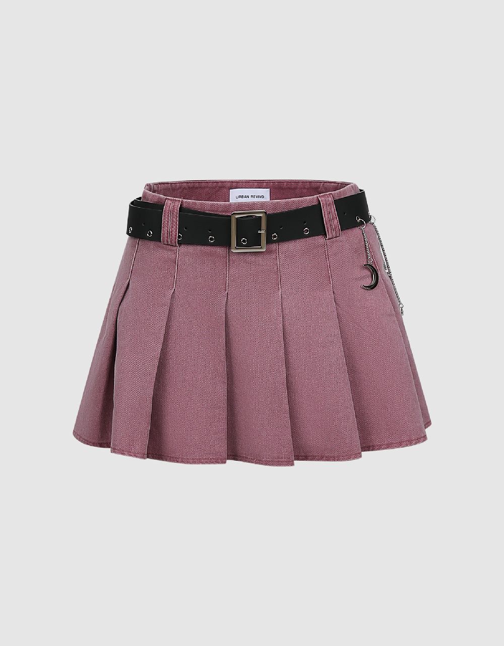 Pleated Mini A-Line Skirt sold by Urban Revivo