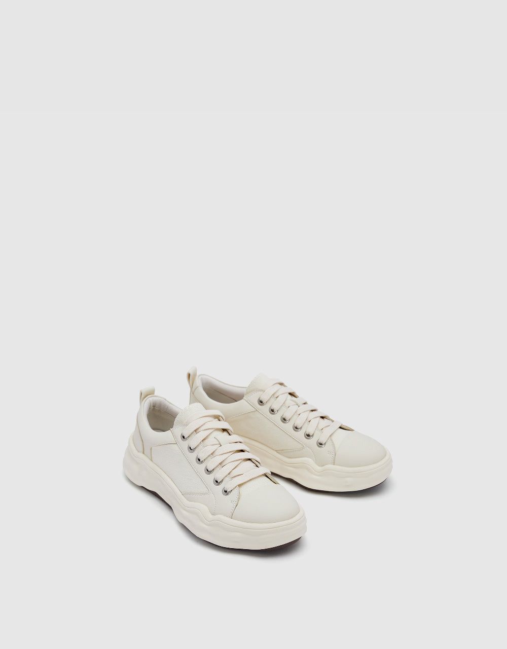 Platform Round Toe Sneakers sold by Urban Revivo