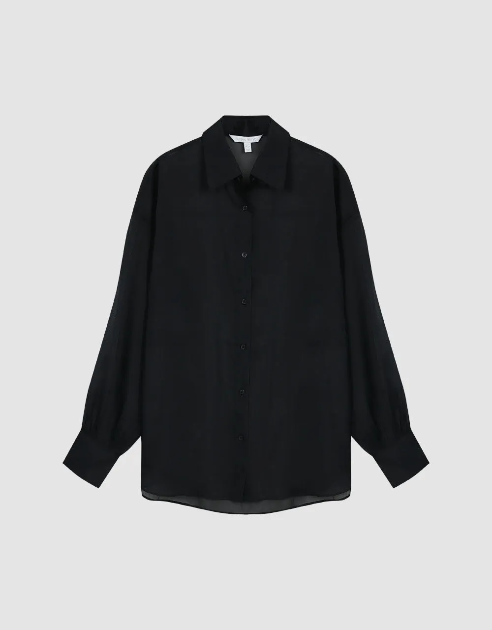 Thin Button Up Loose Shirt sold by Urban Revivo product image thumbnail 2