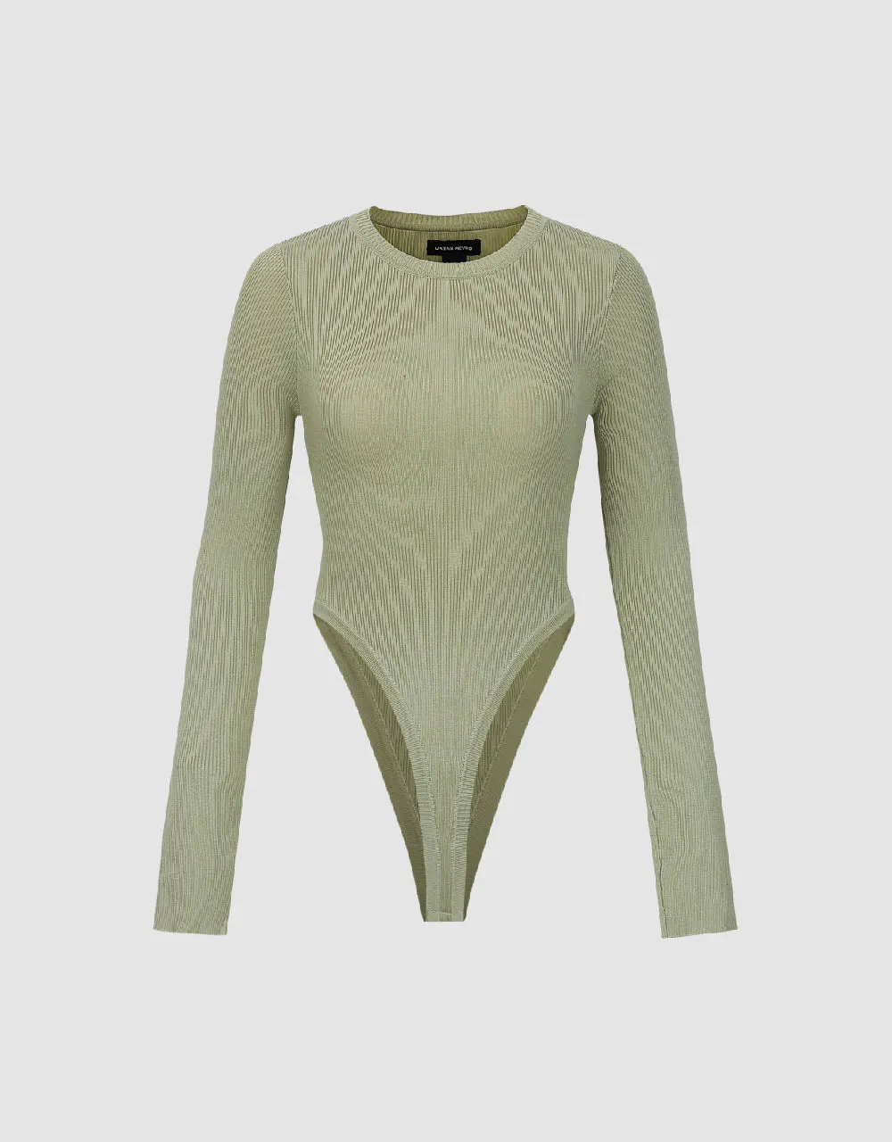 Crew Neck Knitted Bodysuit sold by Urban Revivo product image thumbnail 2