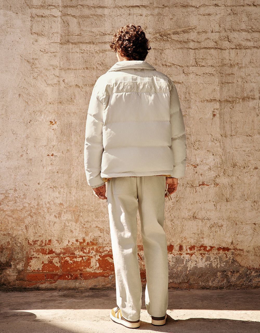 Zipper Front Stand Collar Down Jacket sold by Urban Revivo product image thumbnail 4