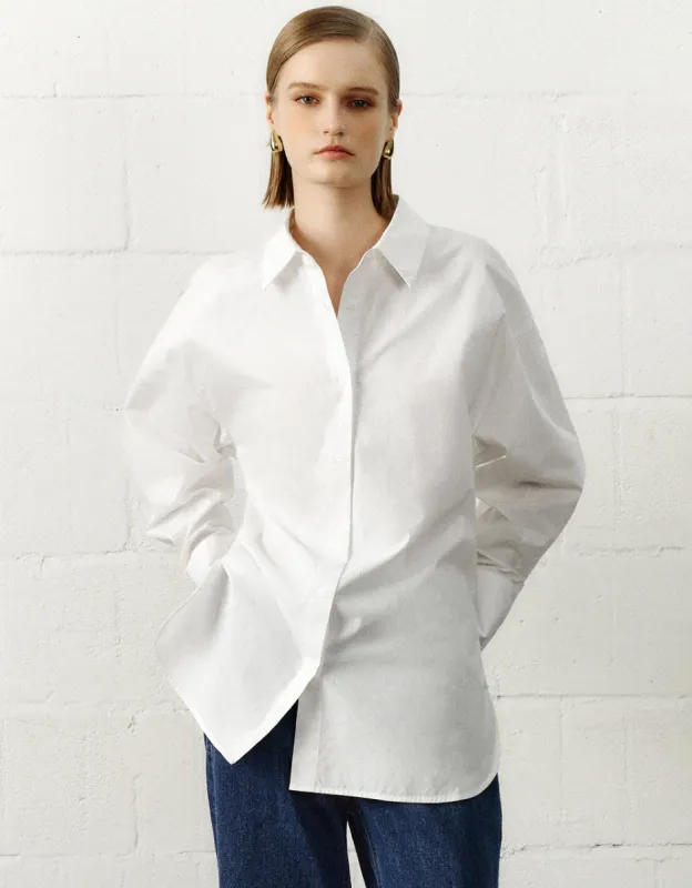 Straight Loose Shirt sold by Urban Revivo