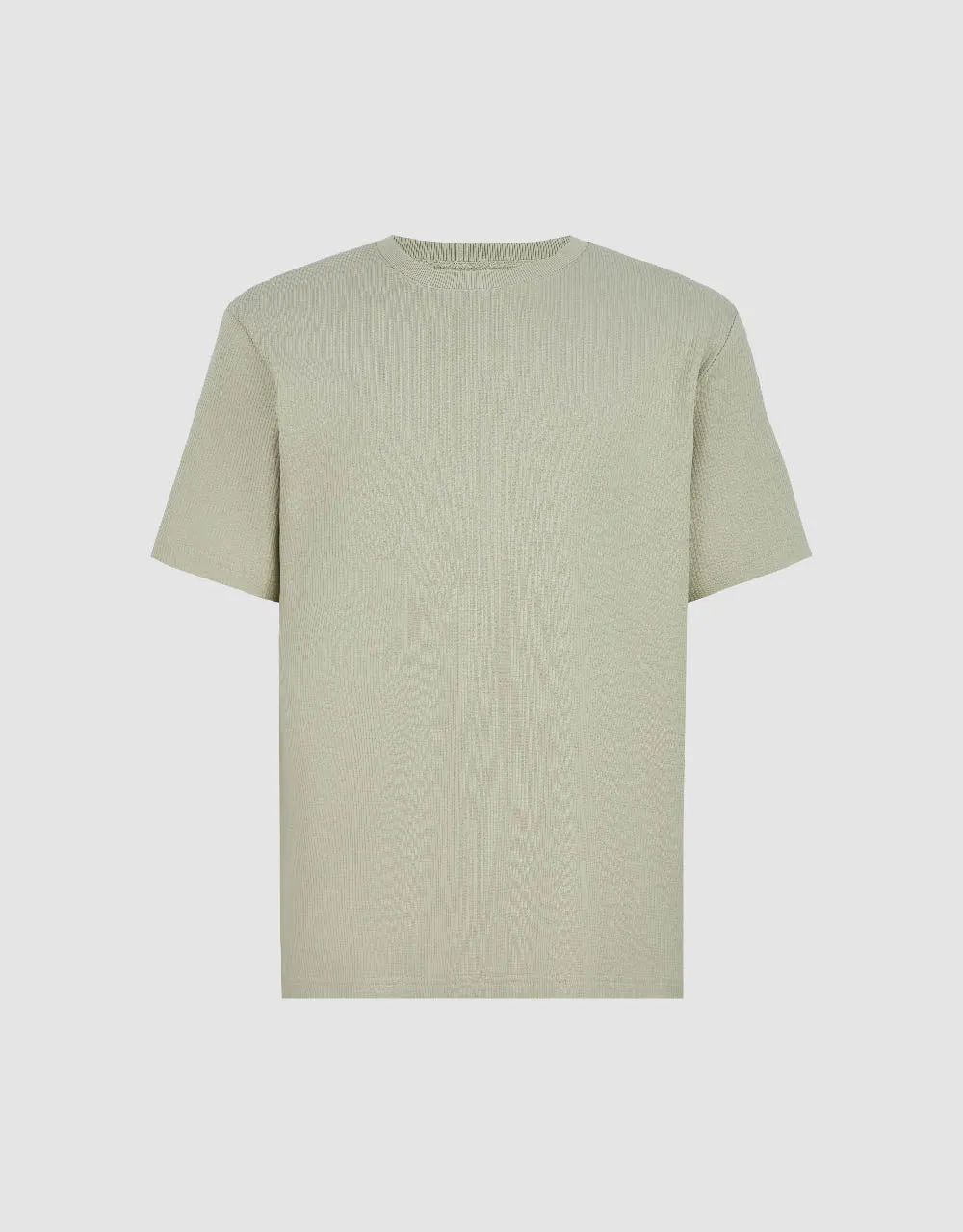 Crew Neck Straight T-Shirt sold by Urban Revivo product image thumbnail 3