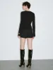 U Neck Skinny Knitted T-Shirt sold by Urban Revivo