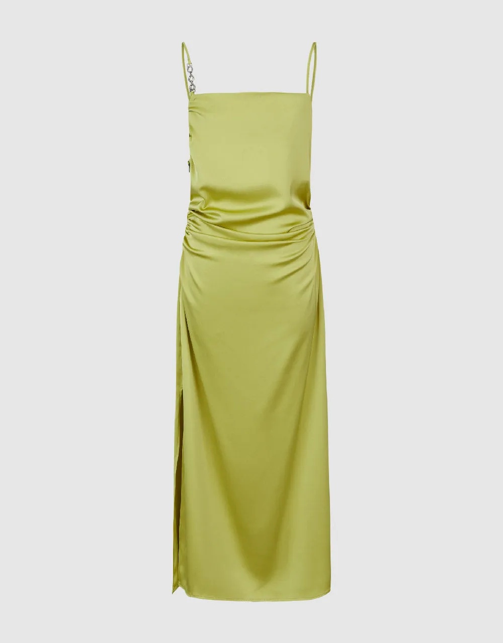 Square-cut Collar Straight Cami Dress sold by Urban Revivo product image thumbnail 2