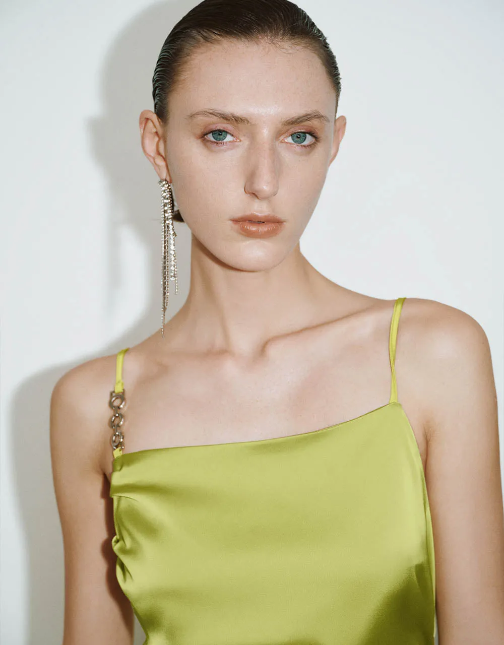 Square-cut Collar Straight Cami Dress sold by Urban Revivo product image thumbnail 4