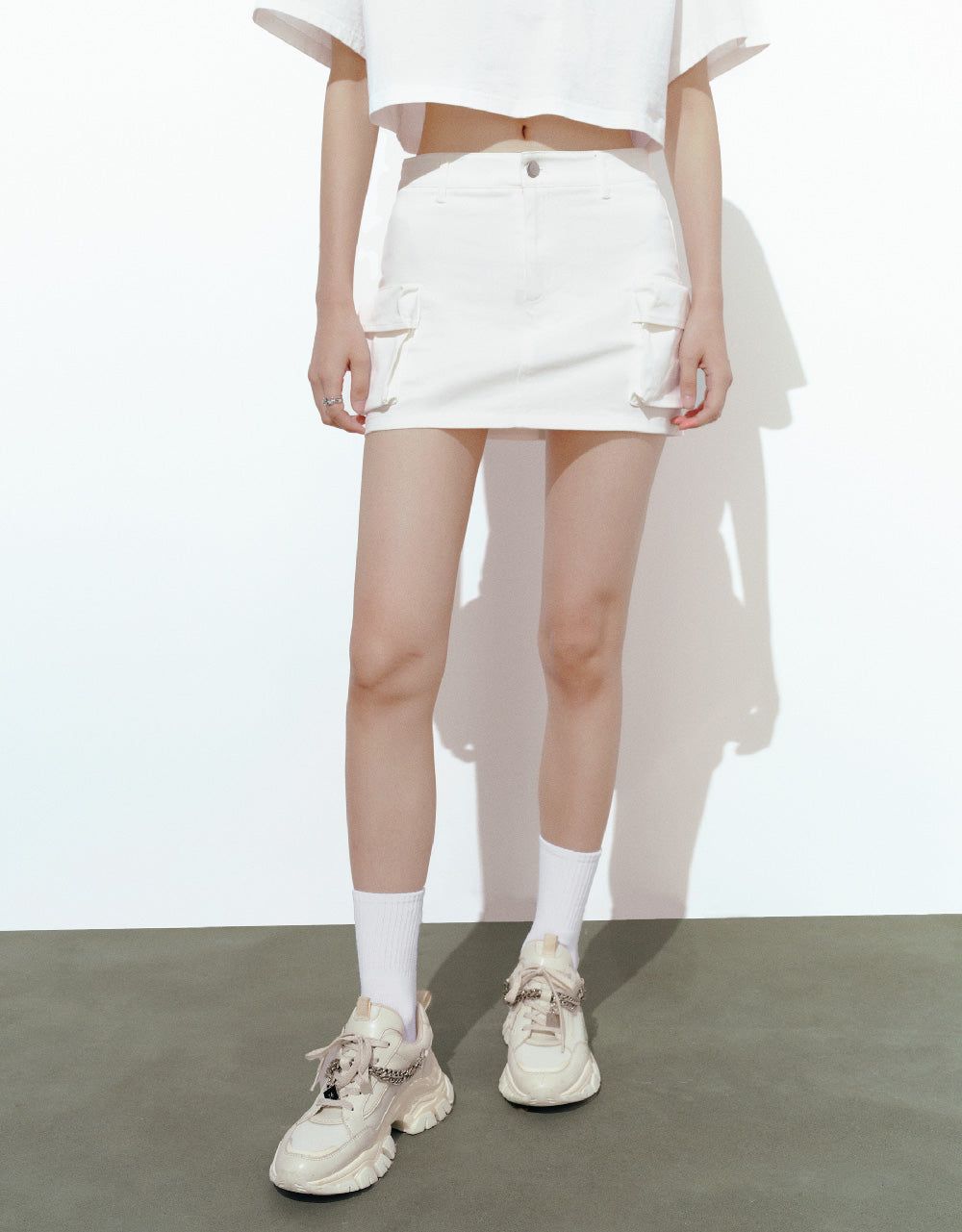 Mini A-Line Skirt sold by Urban Revivo product image thumbnail 2