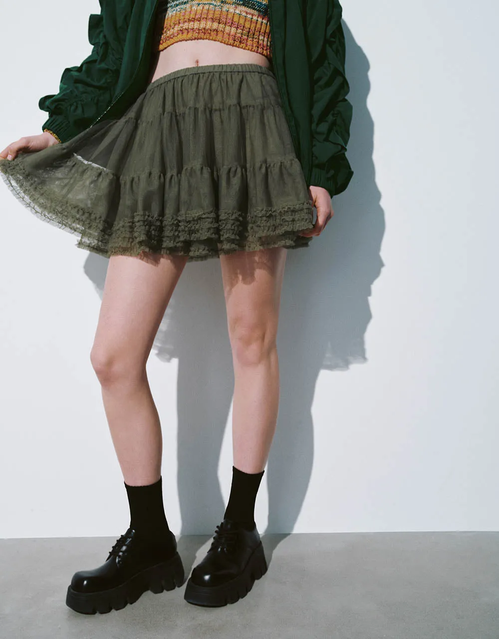 Mini A-Line Skirt sold by Urban Revivo product image thumbnail 4