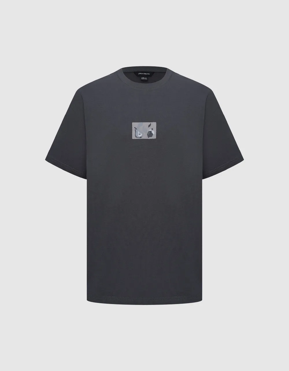 Printed Crew Neck T-Shirt sold by Urban Revivo product image thumbnail 2