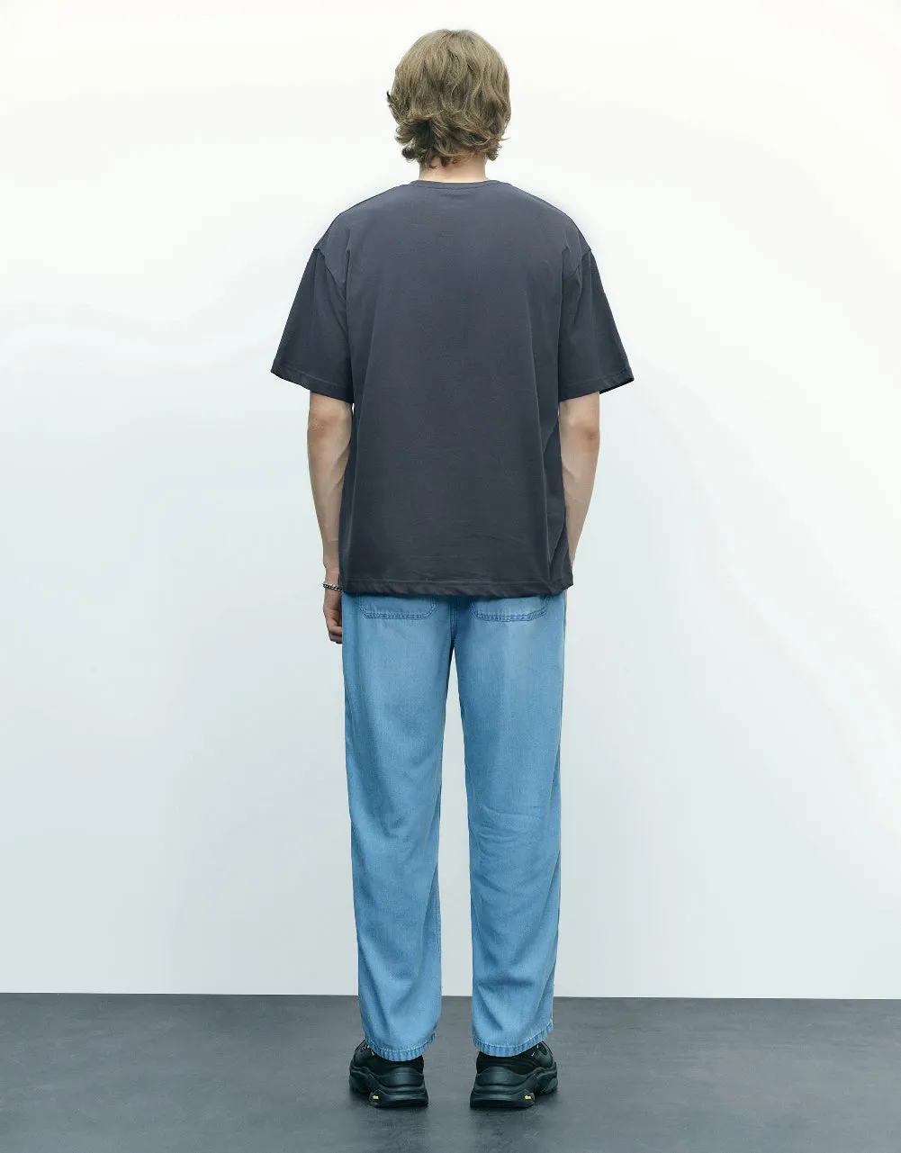 Printed Crew Neck T-Shirt sold by Urban Revivo product image thumbnail 4