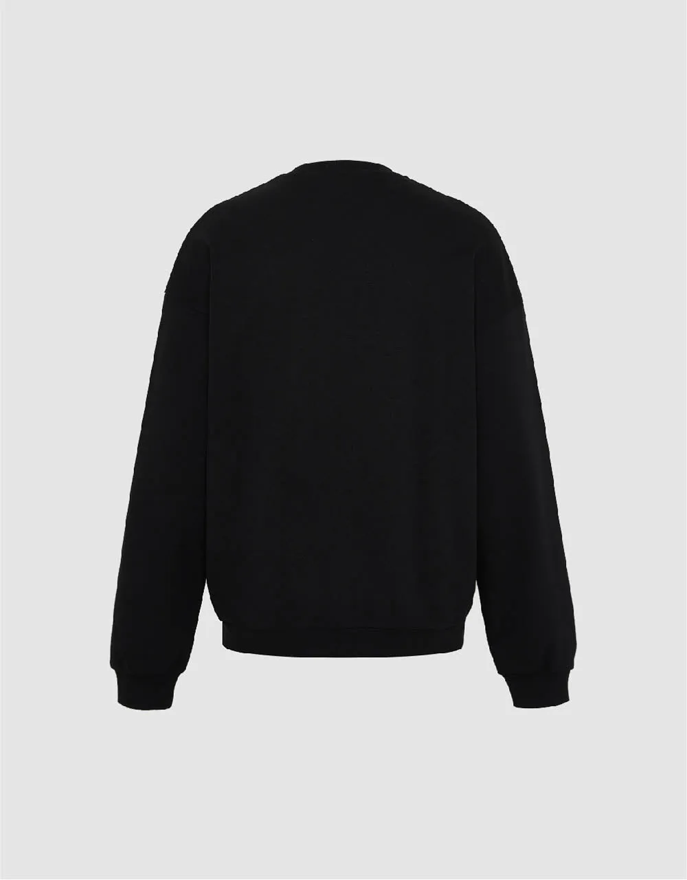 Printed Crew Neck Sweatshirt sold by Urban Revivo product image thumbnail 5