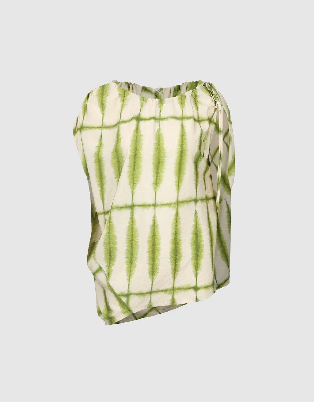 Sleeveless Off-Shoulder Overhead Shirt sold by Urban Revivo product image thumbnail 2