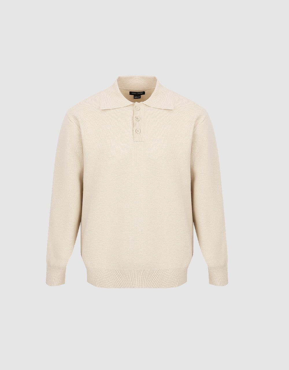 Button Half Placket Knitted T-Shirt sold by Urban Revivo product image thumbnail 5