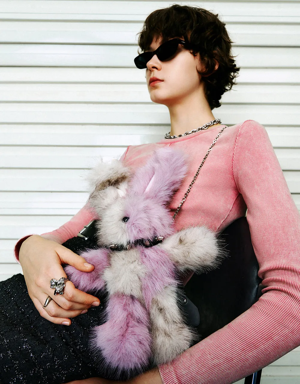 Crew Neck Skinny Knitted T-Shirt sold by Urban Revivo product image thumbnail 3