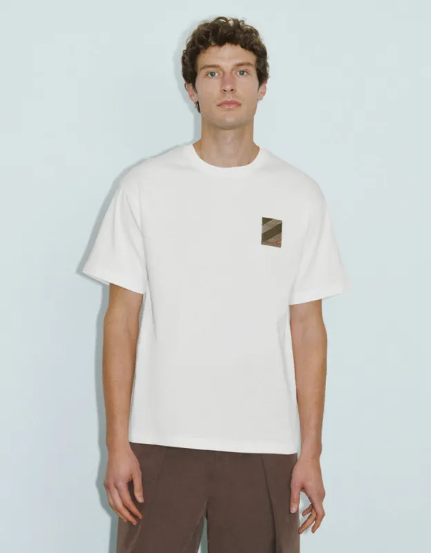 Crew Neck A-Line T-Shirt sold by Urban Revivo