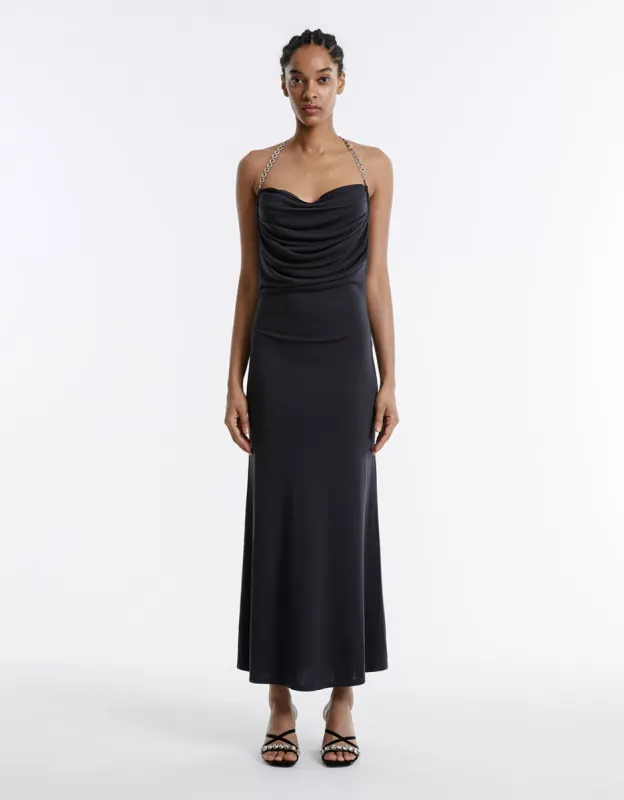 Backless Maxi Dress sold by Urban Revivo