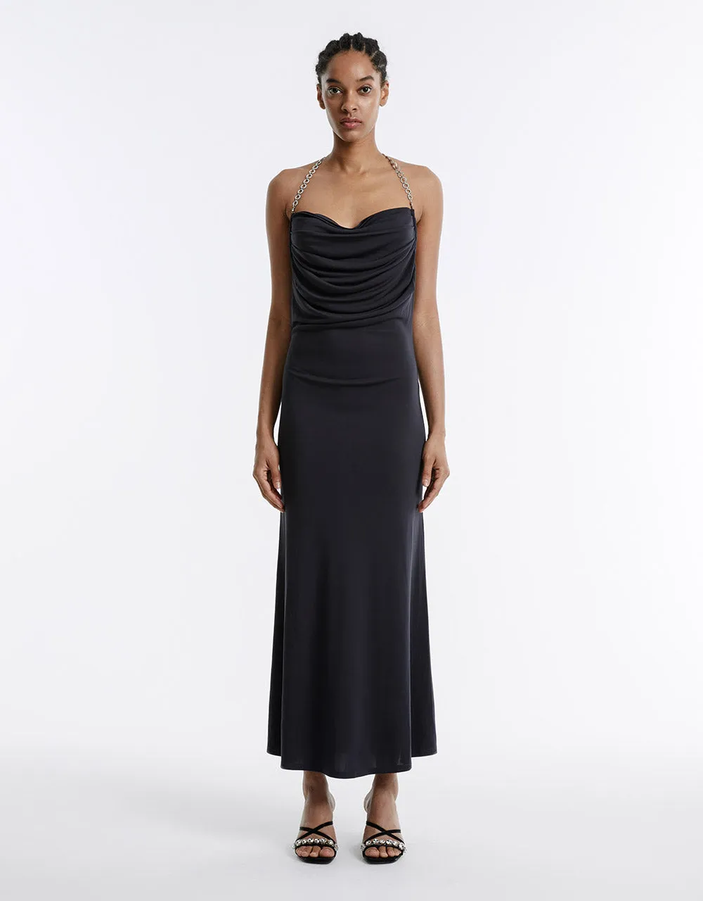 Backless Maxi Dress sold by Urban Revivo