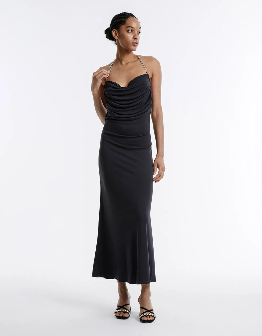 Backless Maxi Dress sold by Urban Revivo product image thumbnail 5