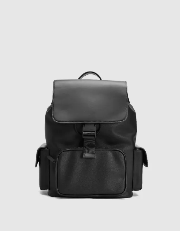 Vegan Leather Backpack sold by Urban Revivo