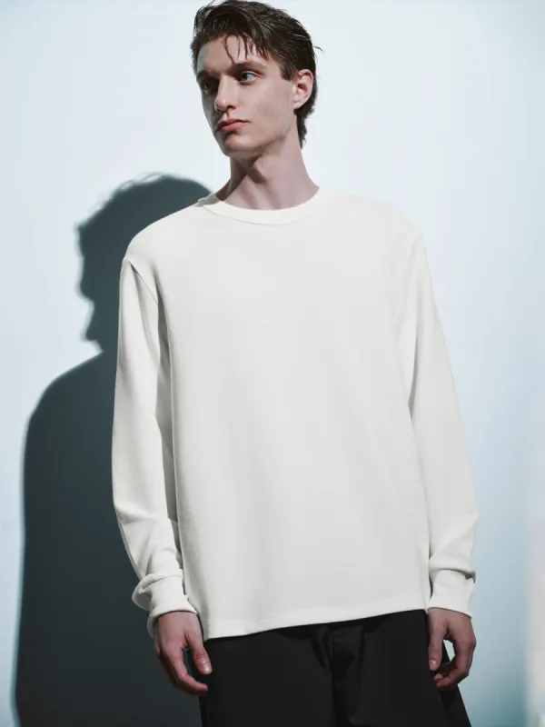Crew Neck Straight Sweatshirt sold by Urban Revivo