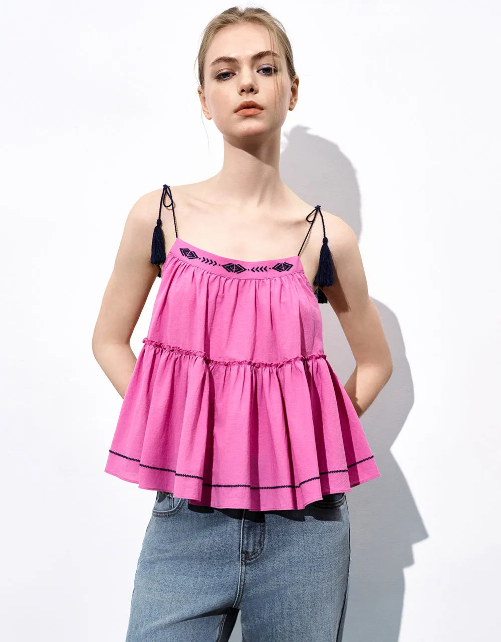 Off-Shoulder Cami Top sold by Urban Revivo