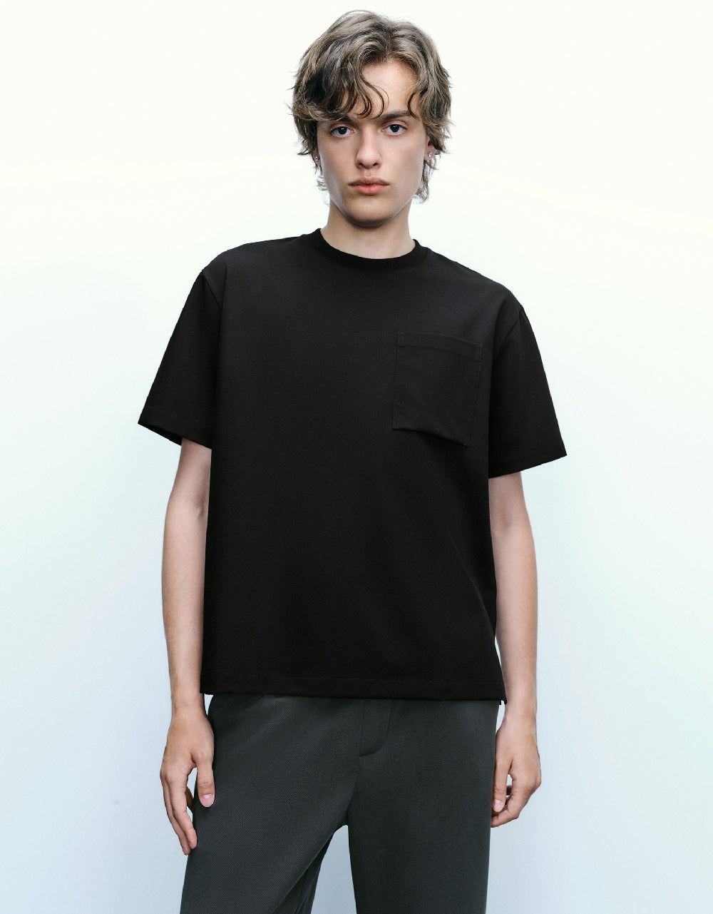 Crew Neck A-Line T-Shirt sold by Urban Revivo