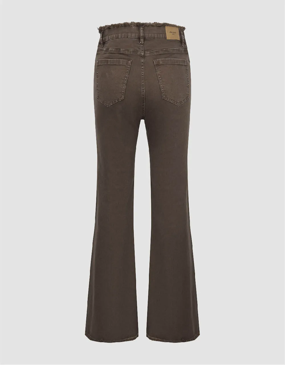 Raw Hem Flare Jeans sold by Urban Revivo product image thumbnail 3