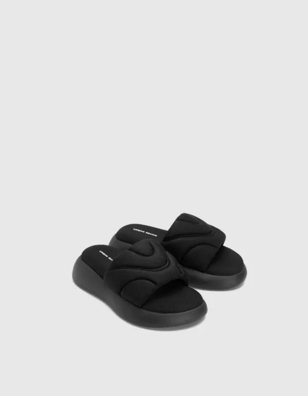 Round Toe Slippers sold by Urban Revivo