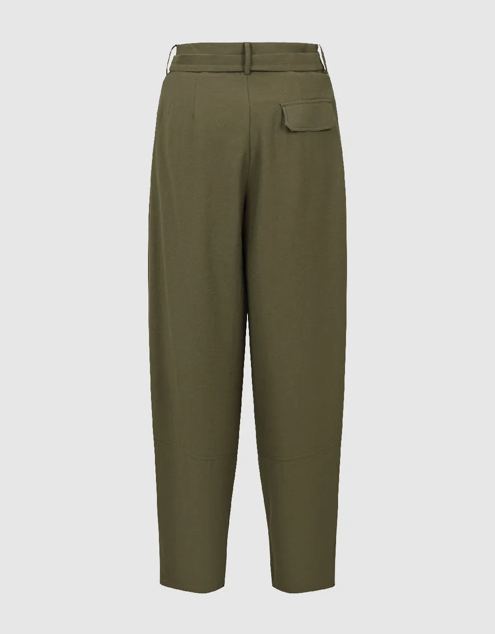 Wide-Leg Pants With Belt sold by Urban Revivo product image thumbnail 3
